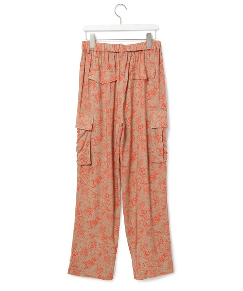 PROVOKE （プロヴォーク）の「【provoke for ADAM ET ROPE'】別注プリントカーゴパンツ（カーゴパンツ・レディース・ブラック/ベージュ・FREE）」の10枚目の写真