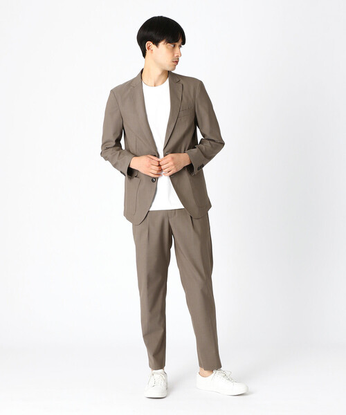 COMME CA ISM(コムサイズム)の「【セットアップ対応】ウォッシャブル ジャケット(スーツジャケット・メンズ・ベージュ/カーキ/ネイビー・SMALL/LARGE/MEDIUM/X-LARGE)」の18枚目の写真