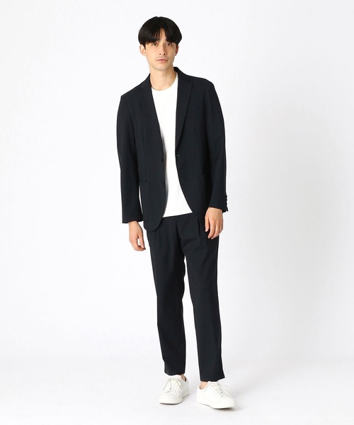 COMME CA ISM(コムサイズム)の「【セットアップ対応】ウォッシャブル ジャケット(スーツジャケット・メンズ・ベージュ/カーキ/ネイビー・SMALL/LARGE/MEDIUM/X-LARGE)」の4枚目の写真