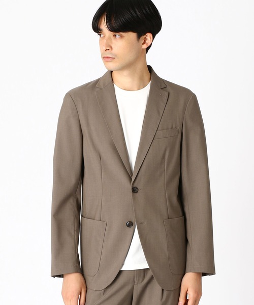 COMME CA ISM(コムサイズム)の「【セットアップ対応】ウォッシャブル ジャケット(スーツジャケット・メンズ・ベージュ/カーキ/ネイビー・SMALL/LARGE/MEDIUM/X-LARGE)」の8枚目の写真