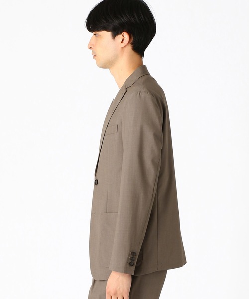 COMME CA ISM(コムサイズム)の「【セットアップ対応】ウォッシャブル ジャケット(スーツジャケット・メンズ・ベージュ/カーキ/ネイビー・SMALL/LARGE/MEDIUM/X-LARGE)」の9枚目の写真