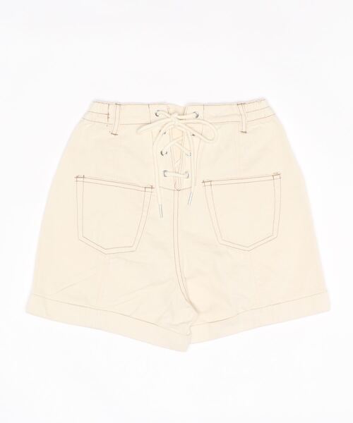 repipi armario（レピピ アルマリオ）の「バックレースアップショートパンツ（デニムパンツ・キッズ・ブルー系その他/ホワイト系その他/ブラック系その他/ブルー・MEDIUM/LARGE/SMALL）」の8枚目の写真