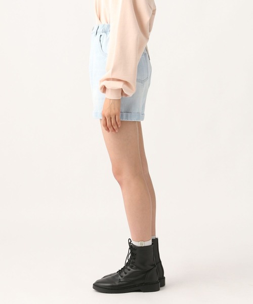 repipi armario（レピピ アルマリオ）の「バックレースアップショートパンツ（デニムパンツ・キッズ・ブルー系その他/ホワイト系その他/ブラック系その他/ブルー・MEDIUM/LARGE/SMALL）」の13枚目の写真