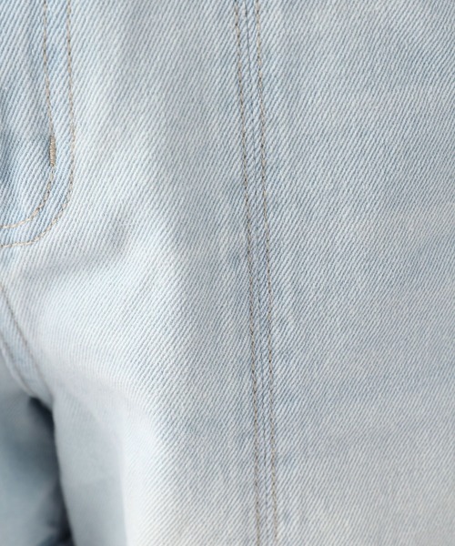 repipi armario（レピピ アルマリオ）の「バックレースアップショートパンツ（デニムパンツ・キッズ・ブルー系その他/ホワイト系その他/ブラック系その他/ブルー・MEDIUM/LARGE/SMALL）」の20枚目の写真