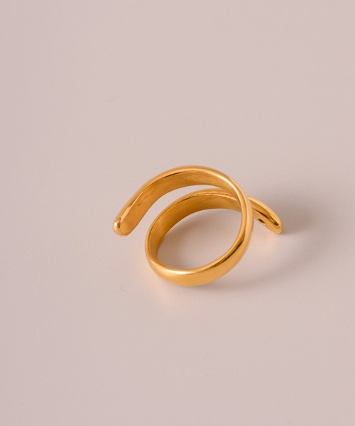 muku（ムク）の「金属アレルギー対応 ニュアンスリング/サージカルステンレス/316L（リング・レディース・シルバー/ゴールド・FREE）」の8枚目の写真