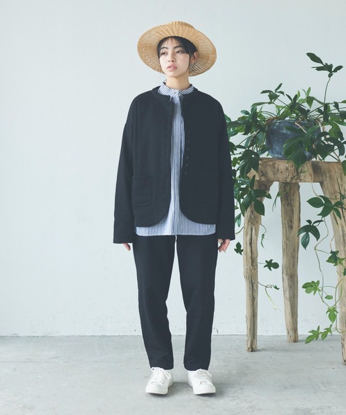 Libra Cue（リブラ キュー）の「バルーンスウェットパンツ/サイズ展開あり・セットアップ（スウェットパンツ・レディース・グレー/ブラック・1/2）」の10枚目の写真
