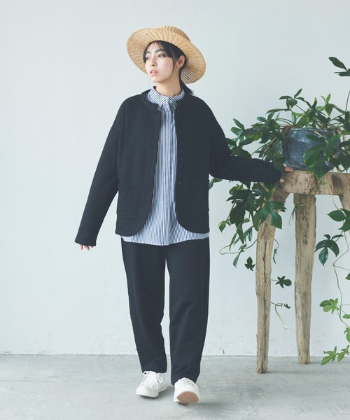Libra Cue（リブラ キュー）の「バルーンスウェットパンツ/サイズ展開あり・セットアップ（スウェットパンツ・レディース・グレー/ブラック・1/2）」の3枚目の写真