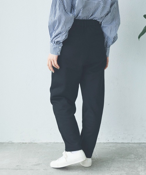 Libra Cue（リブラ キュー）の「バルーンスウェットパンツ/サイズ展開あり・セットアップ（スウェットパンツ・レディース・グレー/ブラック・1/2）」の18枚目の写真