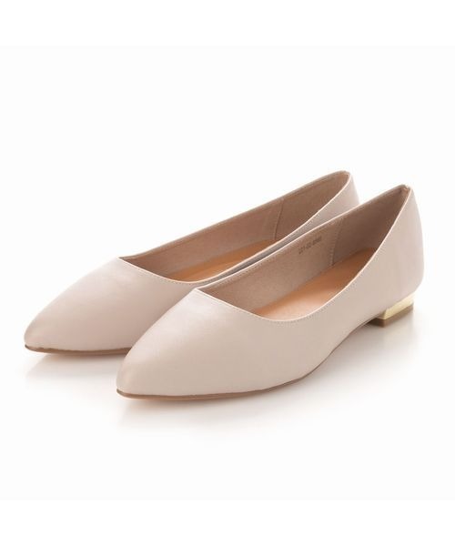 Fin(フィン)の「ポインテッドトゥフラットシューズ(パンプス・レディース・ネイビー/ベージュ/アイボリー/ブラック/パープル・22.5cm/23.5cm/24.5cm/25cm/24cm/23cm)」の12枚目の写真
