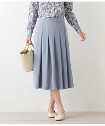 NEWYORKER | ストレッチツイル ソフトプリーツスカート(スカート)