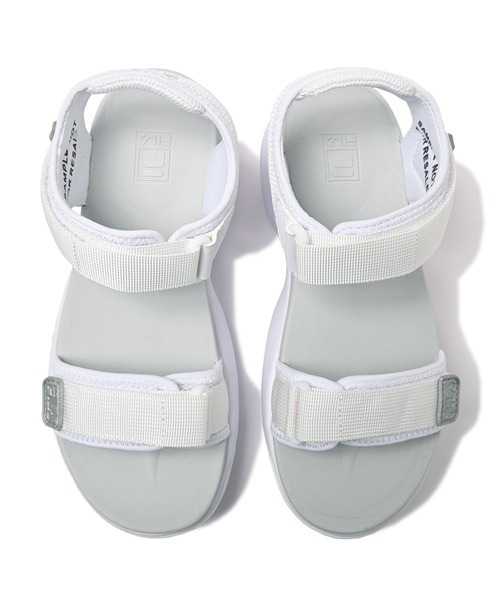 FILA（フィラ）の「ディスラプター ウェッジ サンダル2 / Disruptor Wedge Sandal 2 / 厚底サンダル（サンダル・レディース・ベージュ/ホワイト/ブラック・23.0cm/24.0cm/25.0cm/22.0cm）」の5枚目の写真