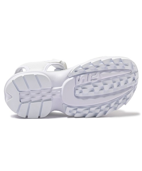 FILA（フィラ）の「ディスラプター ウェッジ サンダル2 / Disruptor Wedge Sandal 2 / 厚底サンダル（サンダル・レディース・ベージュ/ホワイト/ブラック・23.0cm/24.0cm/25.0cm/22.0cm）」の10枚目の写真