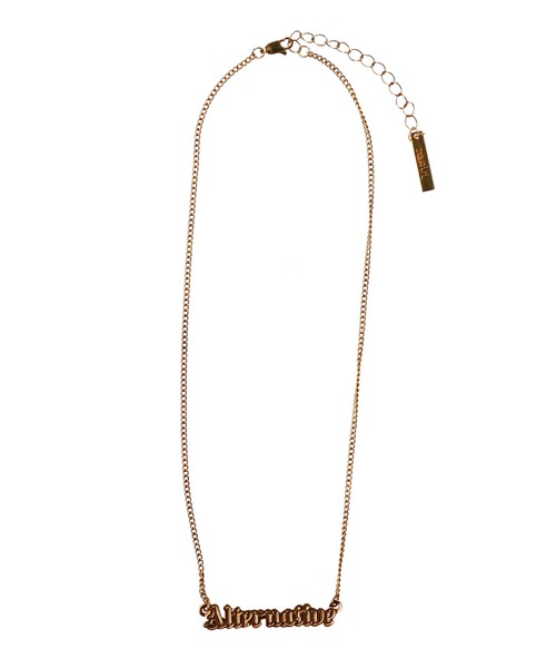 X-girl（エックスガール）の「ALTERNATIVE CHARM NECKLACE（ネックレス・レディース・シルバー/ゴールド・ONE SIZE）」の13枚目の写真