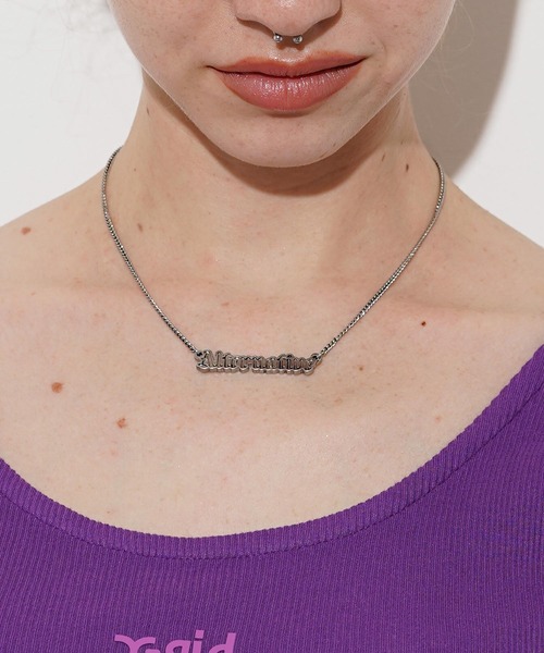 X-girl（エックスガール）の「ALTERNATIVE CHARM NECKLACE（ネックレス・レディース・シルバー/ゴールド・ONE SIZE）」の16枚目の写真