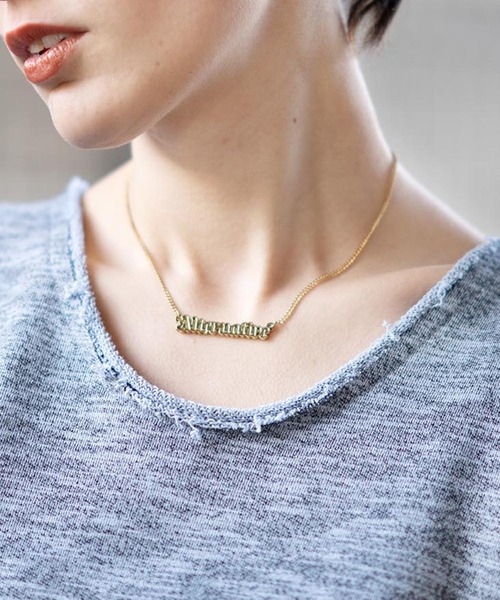 X-girl（エックスガール）の「ALTERNATIVE CHARM NECKLACE（ネックレス・レディース・シルバー/ゴールド・ONE SIZE）」の15枚目の写真