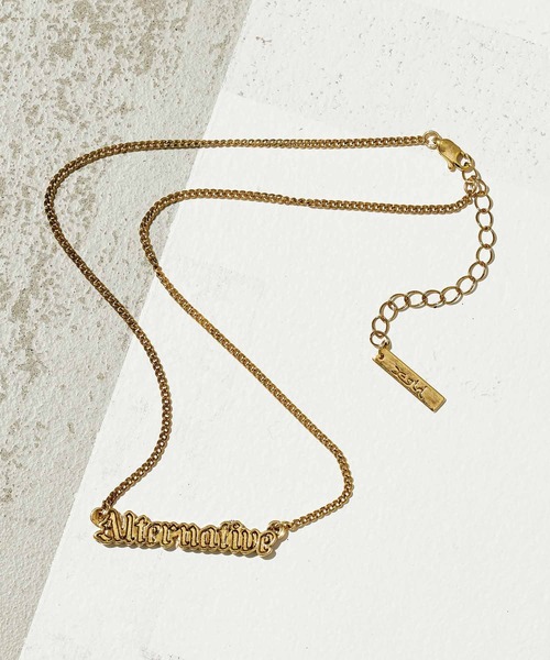 X-girl（エックスガール）の「ALTERNATIVE CHARM NECKLACE（ネックレス・レディース・シルバー/ゴールド・ONE SIZE）」の21枚目の写真