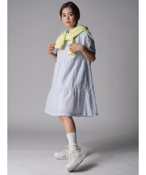 セール ティアード ミニ シャツワンピース ワンピース Gap ギャップ のファッション通販 Zozotown