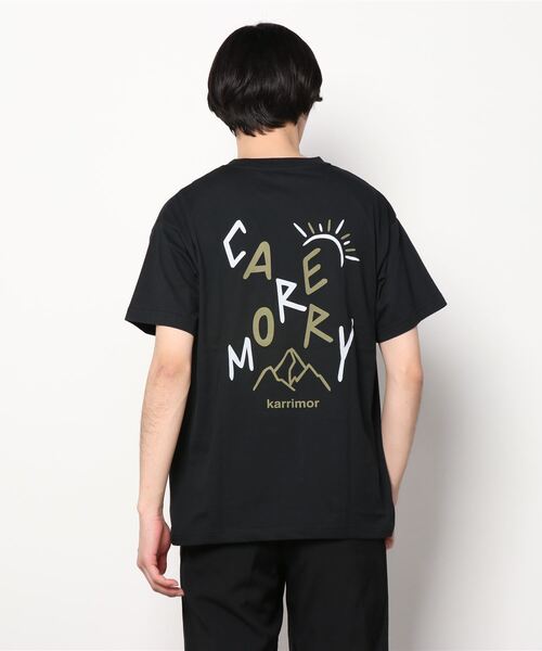 karrimor(カリマー)の「carry more fun S/S T(Tシャツ/カットソー・メンズ・ブラック/イエロー系/ターコイズブルー・M/S/L/XL)」の5枚目の写真