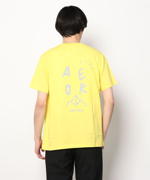 karrimor(カリマー)の「carry more fun S/S T(Tシャツ/カットソー・メンズ・ブラック/イエロー系/ターコイズブルー・M/S/L/XL)」の7枚目の写真