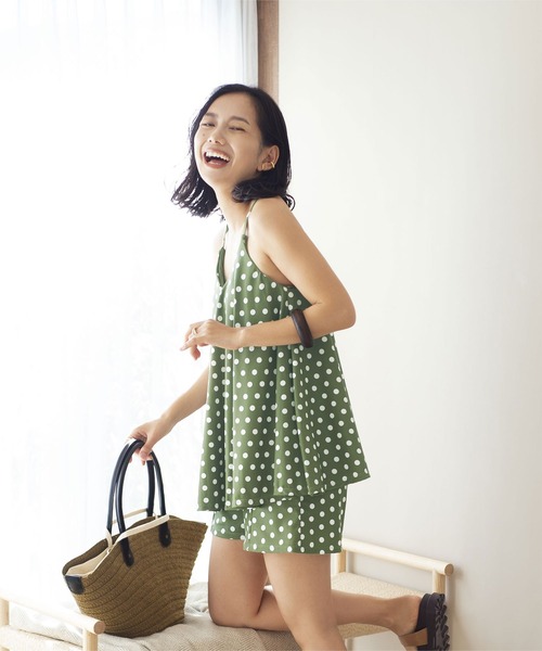 titivate（ティティベイト）の「バスケットトートカゴバッグ（かごバッグ・レディース・ブラウン/ナチュラル・FREE）」の10枚目の写真