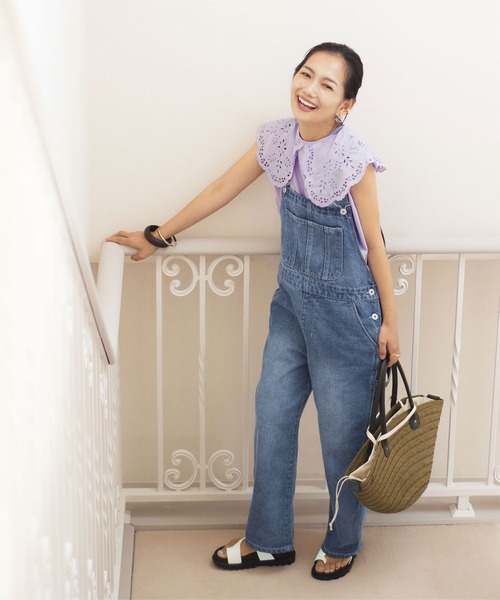 titivate（ティティベイト）の「バスケットトートカゴバッグ（かごバッグ・レディース・ブラウン/ナチュラル・FREE）」の11枚目の写真