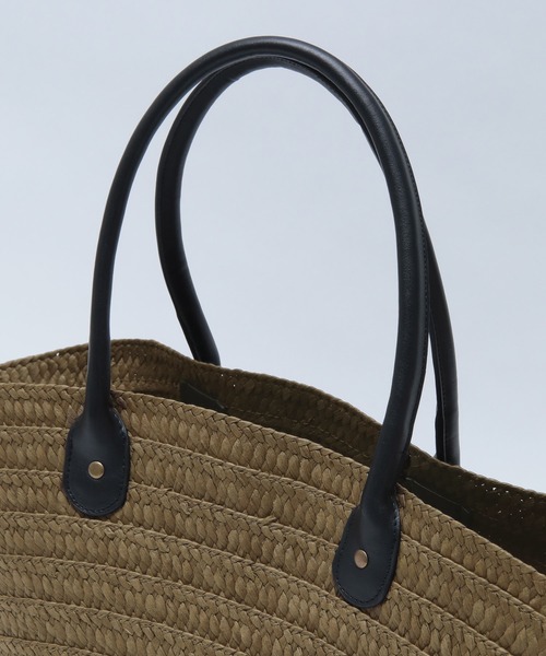 titivate（ティティベイト）の「バスケットトートカゴバッグ（かごバッグ・レディース・ブラウン/ナチュラル・FREE）」の16枚目の写真