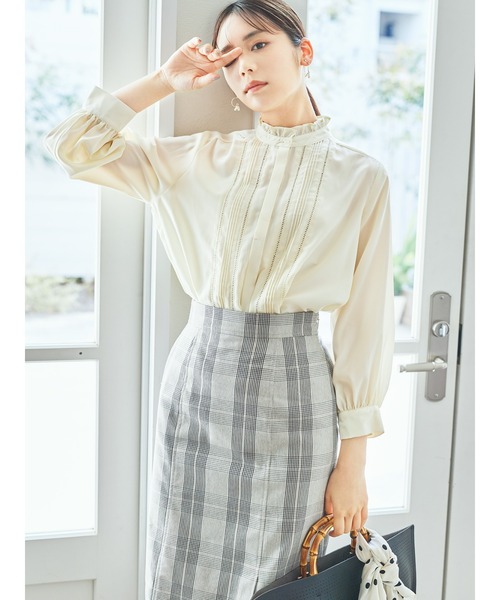 【完売品！】GO TO HOLLYWOOD ピンタックレースフリルブラウス　01 楽天市場】【新作】【2024'AW / GO TO HOLLYWOOD /ゴートゥー
