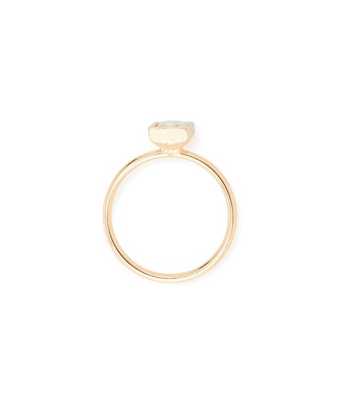 VIS（ビス）の「ガラスビジューリング（リング・レディース・ゴールド系その他/ゴールド・FREE）」の6枚目の写真