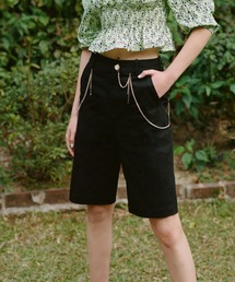 BPY CHAINED BERMUDA PANTS