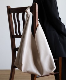 トライアングルトートバッグ ポーチ付