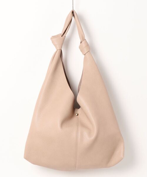 ap retro（アプレトロ）の「トライアングルトートバッグ　ポーチ付（トートバッグ・レディース・ブラック/ライトベージュ/ベージュ/ブラウン/グリーン/ホワイト・FREE）」の8枚目の写真