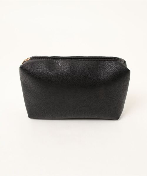 ap retro（アプレトロ）の「トライアングルトートバッグ　ポーチ付（トートバッグ・レディース・ブラック/ライトベージュ/ベージュ/ブラウン/グリーン/ホワイト・FREE）」の12枚目の写真