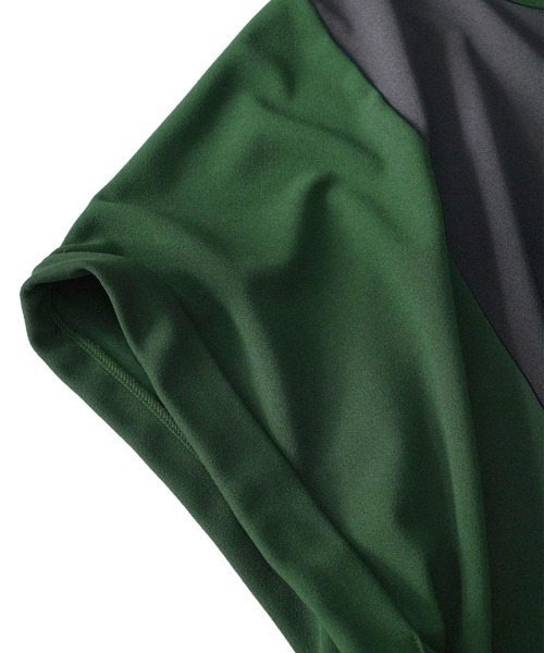 SHAREEF（シャリーフ）の「GEORGETTE JQ DOLMAN S/S T（Tシャツ/カットソー・メンズ・ブラック/ネイビー/グリーン/チャコール/バーガンディー・1/2）」の17枚目の写真