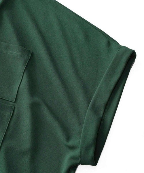 SHAREEF（シャリーフ）の「GEORGETTE JQ DOLMAN S/S T（Tシャツ/カットソー・メンズ・ブラック/ネイビー/グリーン/チャコール/バーガンディー・1/2）」の16枚目の写真