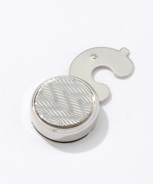 Louis FAGLIN シルバー ダイヤモンドカットボタンカバー