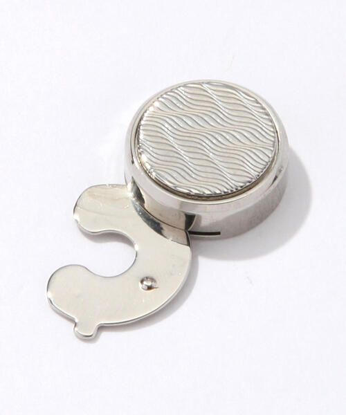 Louis FAGLIN シルバー ダイヤモンドカットボタンカバー