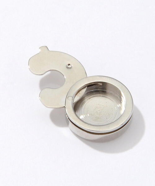 Louis FAGLIN シルバー ダイヤモンドカットボタンカバー