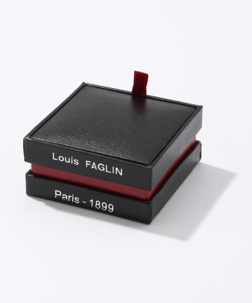 Louis FAGLIN シルバー ダイヤモンドカットボタンカバー