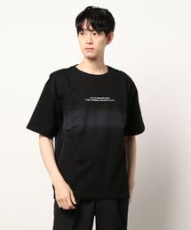 プリント＆スプレーTシャツ