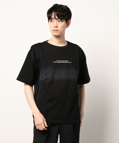 RATTLE TRAP(ラトルトラップ)の「プリント&スプレーTシャツ(Tシャツ/カットソー・メンズ・ホワイト/ブラック・S/M/L)」の2枚目の写真