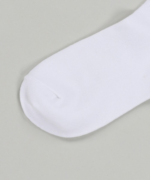 SPINNS（スピンズ）の「タイガーリブソックス（ソックス/靴下・レディース・ホワイト/ブラック・ONESIZE）」の6枚目の写真