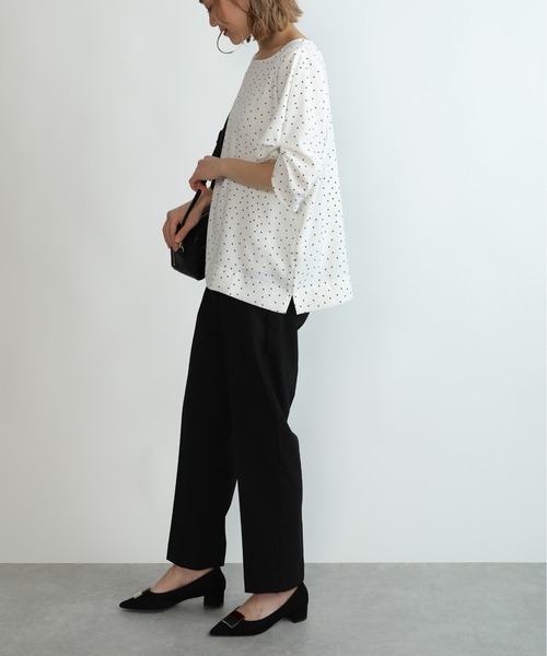 PICCIN（ピッチン）の「袖デザインブラウス（シャツ/ブラウス・レディース・ブラック/ベージュ/ホワイト系その他・L/M）」の21枚目の写真