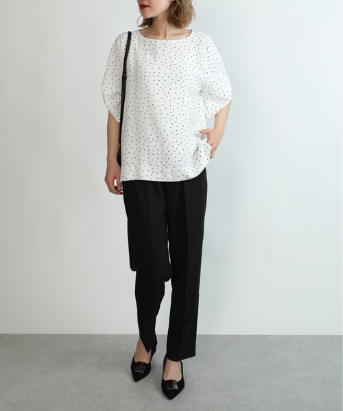 PICCIN（ピッチン）の「袖デザインブラウス（シャツ/ブラウス・レディース・ブラック/ベージュ/ホワイト系その他・L/M）」の20枚目の写真