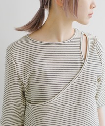 Kastane | カットアウトTee(Tシャツ/カットソー)