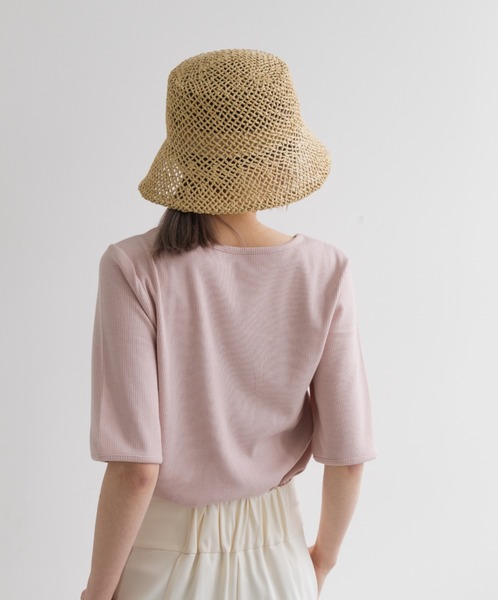 Kastane(カスタネ)の「カットアウトTee(Tシャツ/カットソー・レディース・ブラック/ピンク/グリーン/オフホワイト・FREE)」の13枚目の写真