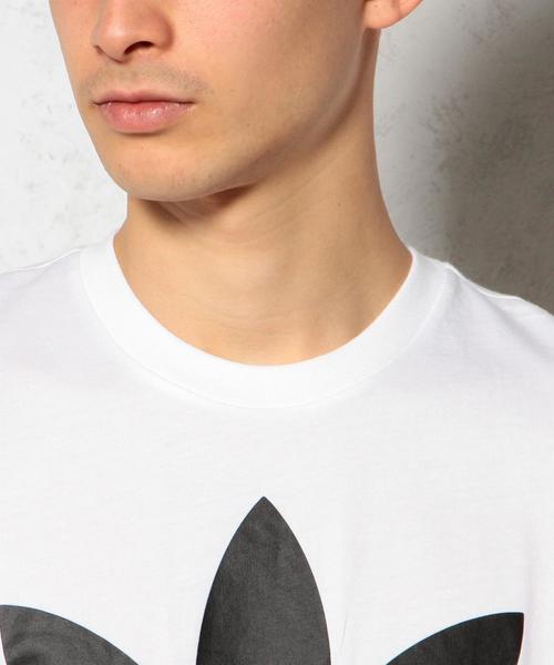 adidas（アディダス）の「[アディダス]　ADIDAS ADI TREFOIL Tシャツ（Tシャツ/カットソー・メンズ・ホワイト/ブラック・MEDIUM/LARGE/SMALL）」の13枚目の写真