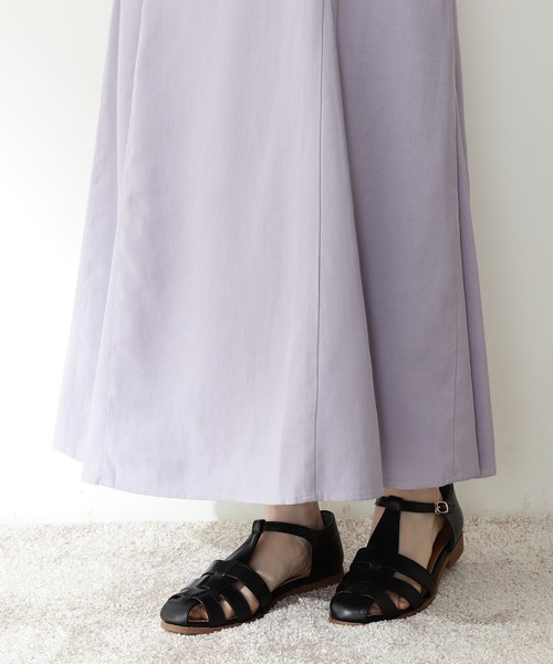 N.(N. Natural Beauty Basic)(エヌエヌナチュラルビューティーベーシック)の「◆マーメイドキャミワンピース(ワンピース・レディース・ブラック/パープル/ドット・MEDIUM)」の5枚目の写真