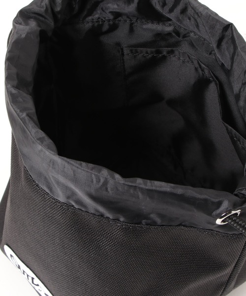 OUTDOOR PRODUCTS(アウトドアプロダクツ)の「OUTDOOR PRODUCTS EX 巾着BAG(ショルダーバッグ・レディース・ブラック/ベージュ/レオパード・FREE)」の22枚目の写真