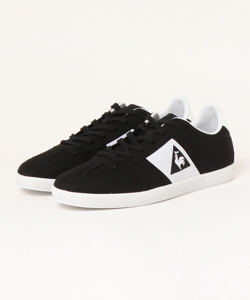 le coq sportif（ルコックスポルティフ）の「《le coq sportif》LE ｺﾝｺﾙﾄﾞ（スニーカー・メンズ・トリコロール/ブラック/ベージュ・42/43/41）」の2枚目の写真