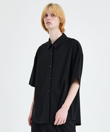 city | WOOL SHORT SLEEVE SHIRTS(シャツ/ブラウス)